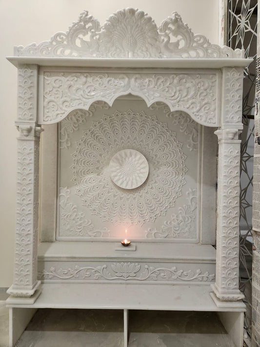 4 Feet Marble Mandir