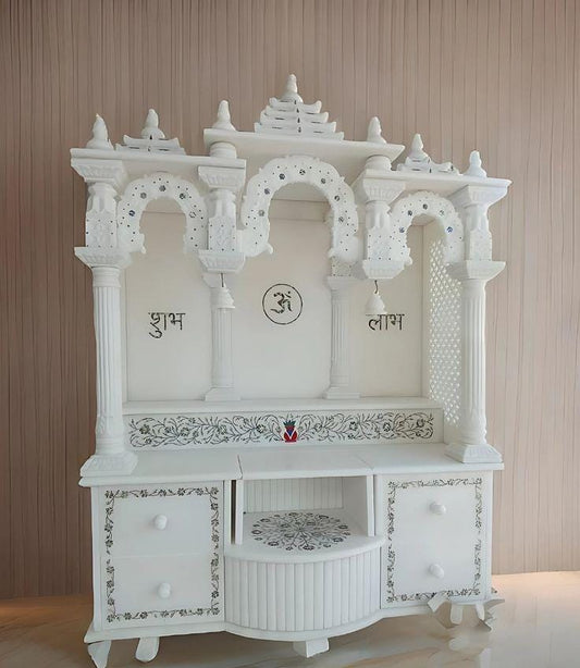 4 Feet Marble Mandir
