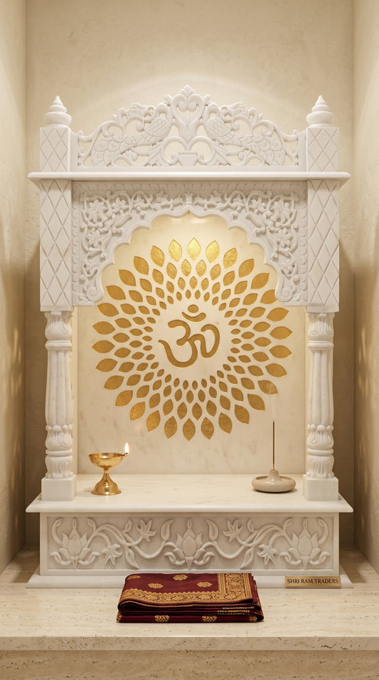 4 Feet Marble Mandir