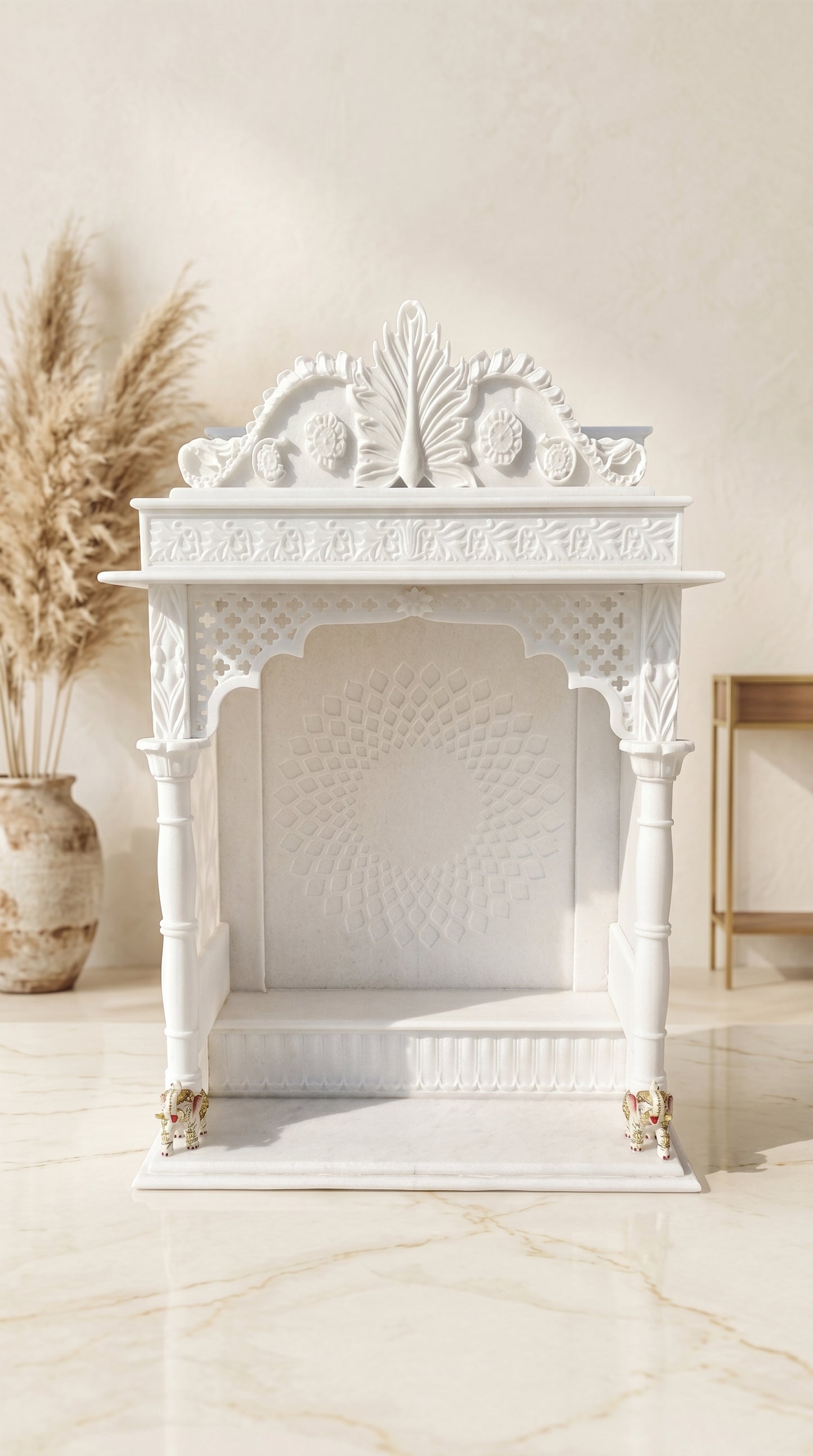 4 Feet Marble Mandir